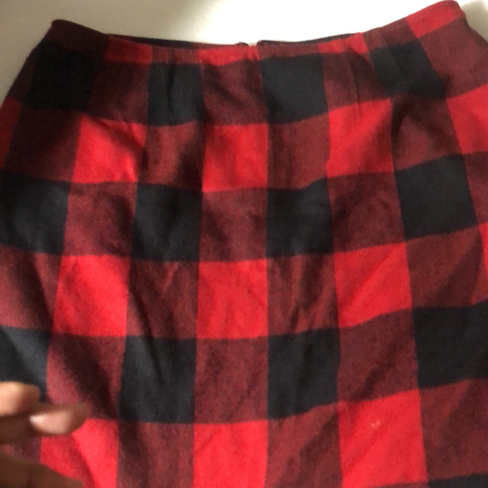 Plaid Vintage Skirt Venezia Jeans Sz 16 - Picture 1 of 16